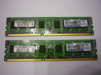 Лот: 9672044. Фото: 1. Kingmax 2x1Gb DDR3. Оперативная память