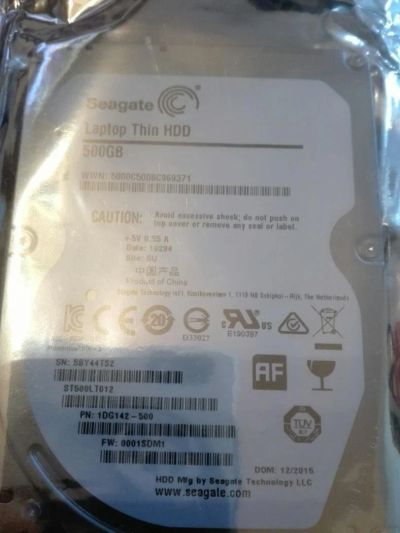 Лот: 7782762. Фото: 1. Жесткий диск для ноутбука Seagate... Жёсткие диски (HDD)