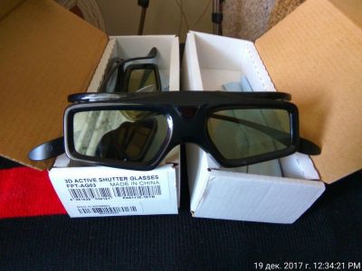 Лот: 10893890. Фото: 1. Toshiba FPT-AG03 активные 3D очки. 3D-очки