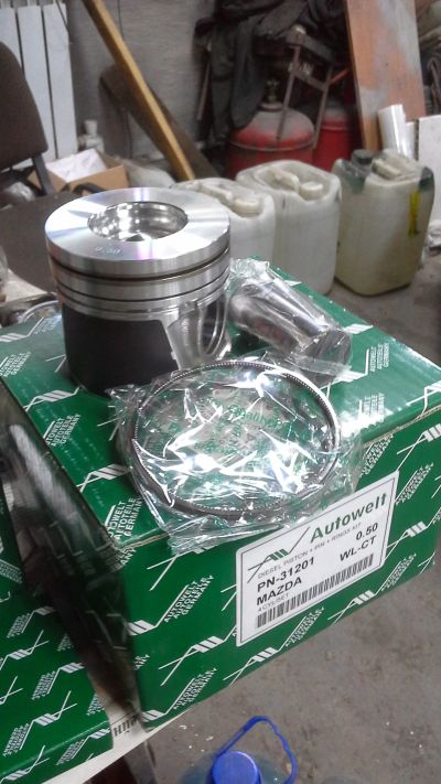 Лот: 11653690. Фото: 1. Поршневая группа для mazda BT-50... Двигатель и элементы двигателя