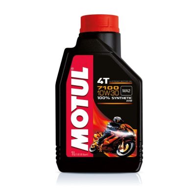 Лот: 12496958. Фото: 1. Motul 7100 4T 10W30 1 л. Масла, жидкости