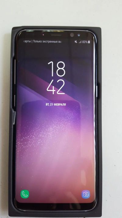 Лот: 10123272. Фото: 1. Samsung G950F Galaxy S8 (аметист... Смартфоны