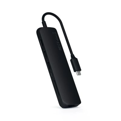 Лот: 21438949. Фото: 1. Адаптер Satechi USB-C Slim Multiport... Шнуры, кабели, разъёмы