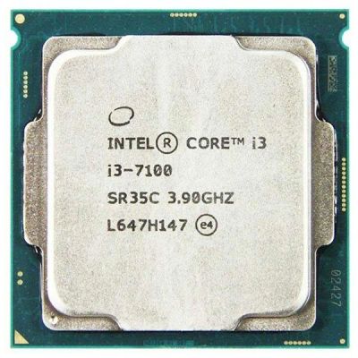 Лот: 15567099. Фото: 1. CPU Intel Core i3 - 7100 3.9 GHz... Процессоры