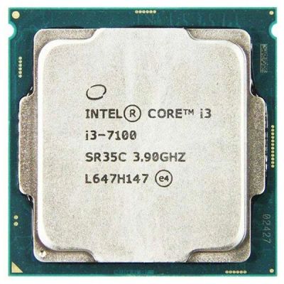 Лот: 21042424. Фото: 1. Процессор Intel Core i3 7100. Процессоры