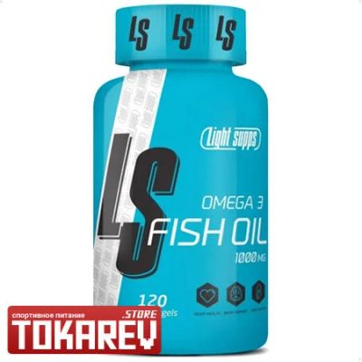 Лот: 17218346. Фото: 1. Рыбий жир Light supps Omega-3... Спортивное питание, витамины