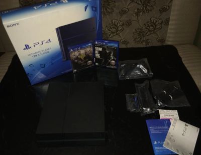Лот: 6844813. Фото: 1. Sony Playstation 4 (Ps4) 1TB. Игровые приставки, консоли