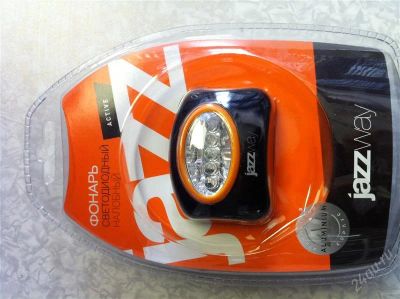Лот: 1679838. Фото: 1. фонарь Jazzway налобный 5 led. Фонарики