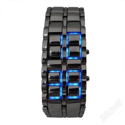 Лот: 1258376. Фото: 1. lava-LED (светодиодные) часы Железный... Другие наручные часы