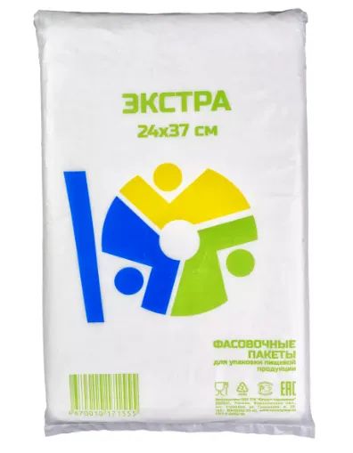 Лот: 20694494. Фото: 1. Пакет фасовочный ПВД 240*370*0... Кухонные аксессуары