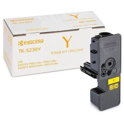 Лот: 15180018. Фото: 1. Тонер-картридж Kyocera TK-5230Y... Картриджи, расходные материалы