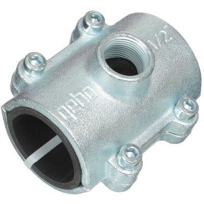 Лот: 24115313. Фото: 1. Седелка-врезка 1" 1/2х3/4", чугун... Фитинги, подводка