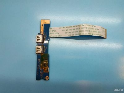 Лот: 17655468. Фото: 1. Б/У плата с разъемами USB, cardreader... Печатные платы