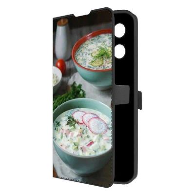 Лот: 25543458. Фото: 1. Чехол Krutoff Eco Book "Окрошка... Чехлы, бамперы