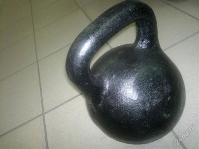 Лот: 945970. Фото: 1. гиря 24 кг. Гири