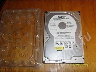Лот: 606848. Фото: 1. Рабочий винчестер WD1600JS-SATA... Жёсткие диски (HDD)
