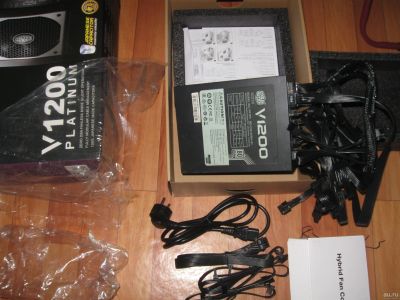 Лот: 18499385. Фото: 1. Блок питания CoolerMaster V1200... Корпуса, блоки питания
