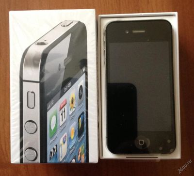 Лот: 3787809. Фото: 1. Apple iPhone 4S 16GB Black НОВЫЙ. Смартфоны