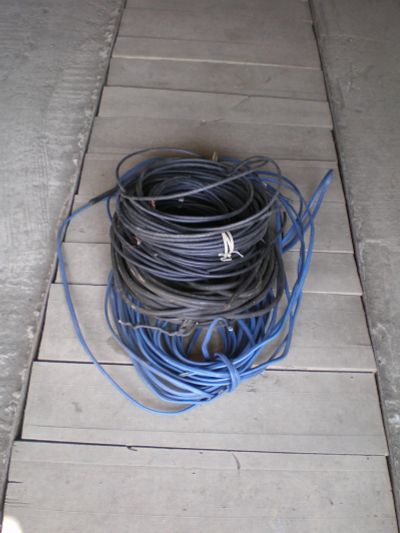 Лот: 16362866. Фото: 1. Остатки проводов (медных, алюминиевых... Провода, кабели