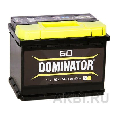 Лот: 20067392. Фото: 1. Аккумулятор Dominator 60 а/ч R... Аккумуляторы