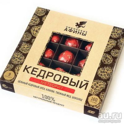 Лот: 13067594. Фото: 1. Конфеты «Кедровый метеорит» с... Ягоды, орехи
