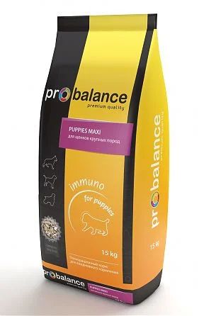 Лот: 7524237. Фото: 1. ProBalance Immuno Puppies Maxi. Корма