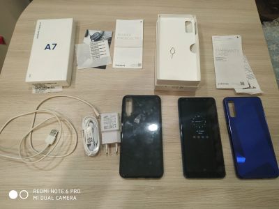 Лот: 14113898. Фото: 1. На гарантии Samsung galaxy a7... Смартфоны