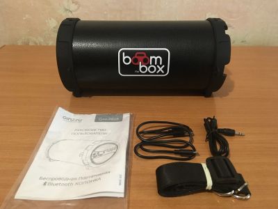 Лот: 15953317. Фото: 1. Новая Bluetooth колонка Ginzzu. Портативные, беспроводные колонки