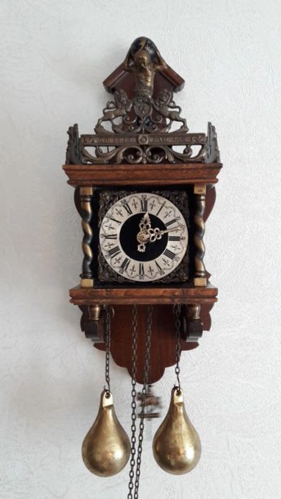 Лот: 11057950. Фото: 1. Часы настенные Zaanse Голландия... Предметы интерьера и быта