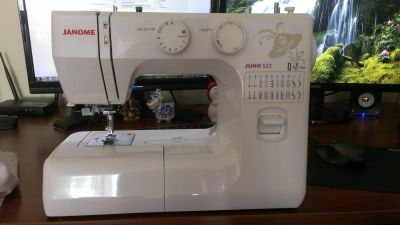 Лот: 7158624. Фото: 1. Швейная машинка Janome Juno 523. Швейная, вязальная