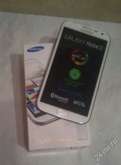 Лот: 2393219. Фото: 1. Samsung Galaxy Note 2 белый обмен. Смартфоны