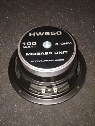 Лот: 10526192. Фото: 1. Мидбас Alphard Hw650 16см. Акустика автомобильная