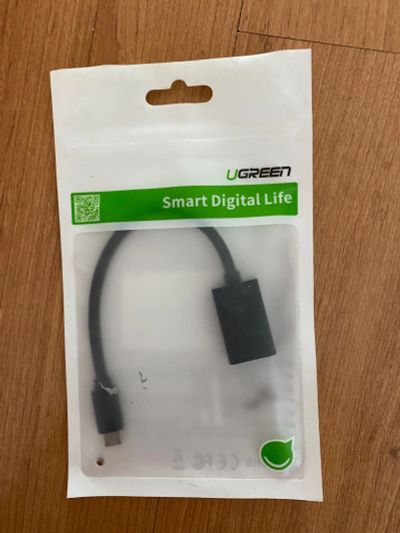 Лот: 22390056. Фото: 1. Otg кабель micro-usb to usb type... Дата-кабели, переходники