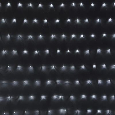 Лот: 16994062. Фото: 1. Гирлянда-сетка 144 led 1,5*1,5м... Гирлянды, шарики, новогодние аксессуары