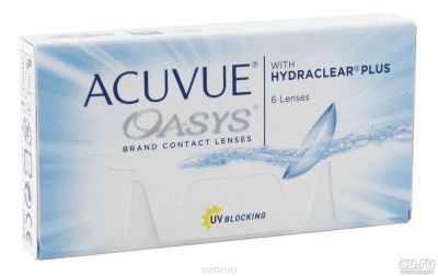 Лот: 13251696. Фото: 1. Контактные линзы Acuvue Oasys... Контактные линзы