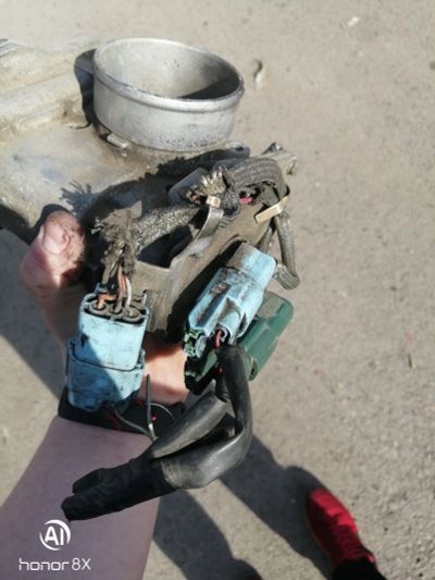 Лот: 15864135. Фото: 1. Дросельная заслонка Nissan Cefiro... Двигатель и элементы двигателя