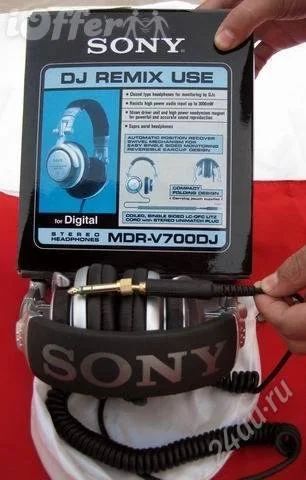 Лот: 2304651. Фото: 1. sony mdr v700 продажа или обмен... Наушники, гарнитуры