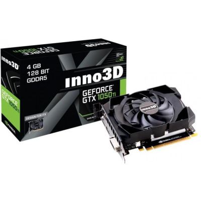 Лот: 10997893. Фото: 1. Inno3d GeForce GTX 1050 Ti (4096Mb... Видеокарты