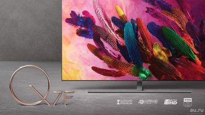 Лот: 14841261. Фото: 1. Новый QLED телевизор Samsung QE55Q7FNA... Телевизоры