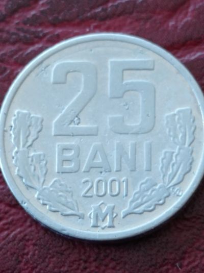 Лот: 9475928. Фото: 1. Молдавия (Молдова) 25 бани 2001... Страны СНГ и Балтии