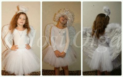 Лот: 8712929. Фото: 1. Костюм ангелочек .ангел. Детские карнавальные, праздничные костюмы