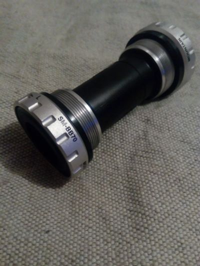 Лот: 14008726. Фото: 1. каретка Shimano sm-bb70 Hollowtech... Запчасти