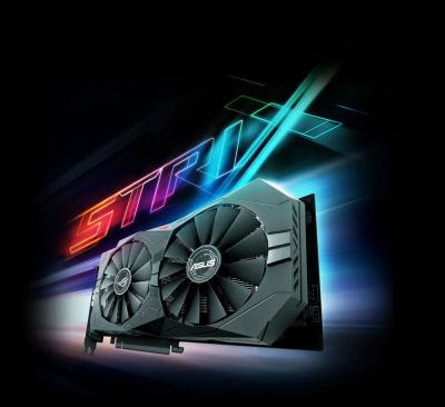 Лот: 10497037. Фото: 1. Видеокарта Asus Strix RX 470 8gb... Видеокарты