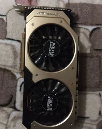 Лот: 16765095. Фото: 1. Видеокарта палить gtx 970 4gb. Видеокарты