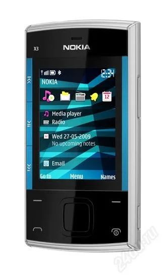 Лот: 1193262. Фото: 1. Nokia x3. Кнопочные мобильные телефоны