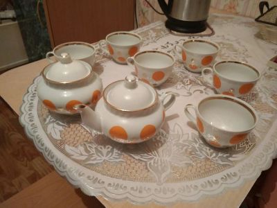 Лот: 10511460. Фото: 1. Чайный сервиз. Сервизы, наборы посуды