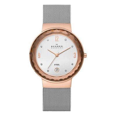 Лот: 23791201. Фото: 1. Женские часы SKAGEN Mesh 456LRS. Оригинальные наручные часы