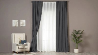 Лот: 24613654. Фото: 1. Портьера Askona Home Linen 185... Шторы, тюль