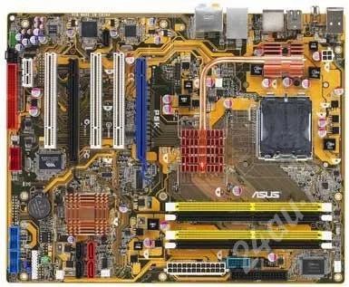 Лот: 355143. Фото: 1. Asus P5K. Материнские платы
