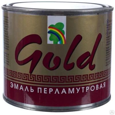 Лот: 19508062. Фото: 1. GOLD Эмаль декоративная перламутровая... Краски, лаки, растворитель